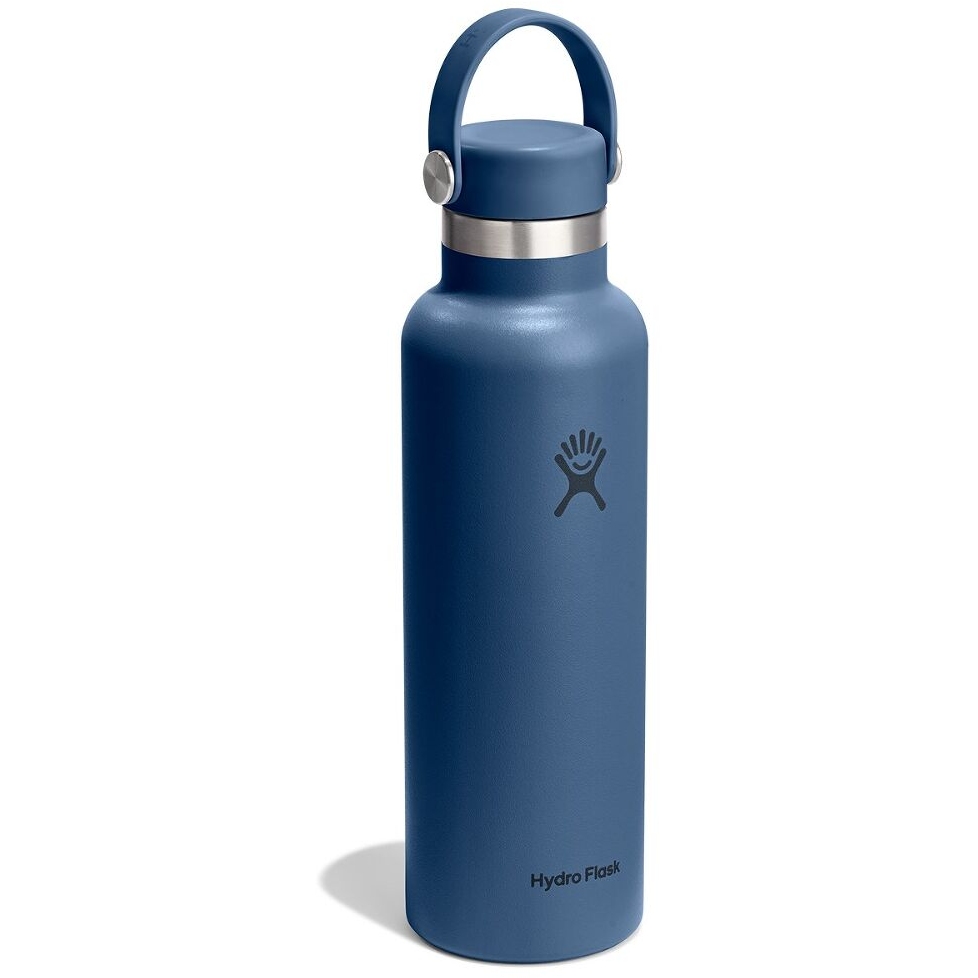 Hydro Flask 21oz Standard Mouth Insulated Bottle + Flex Cap - 621ml - Harbor Blue