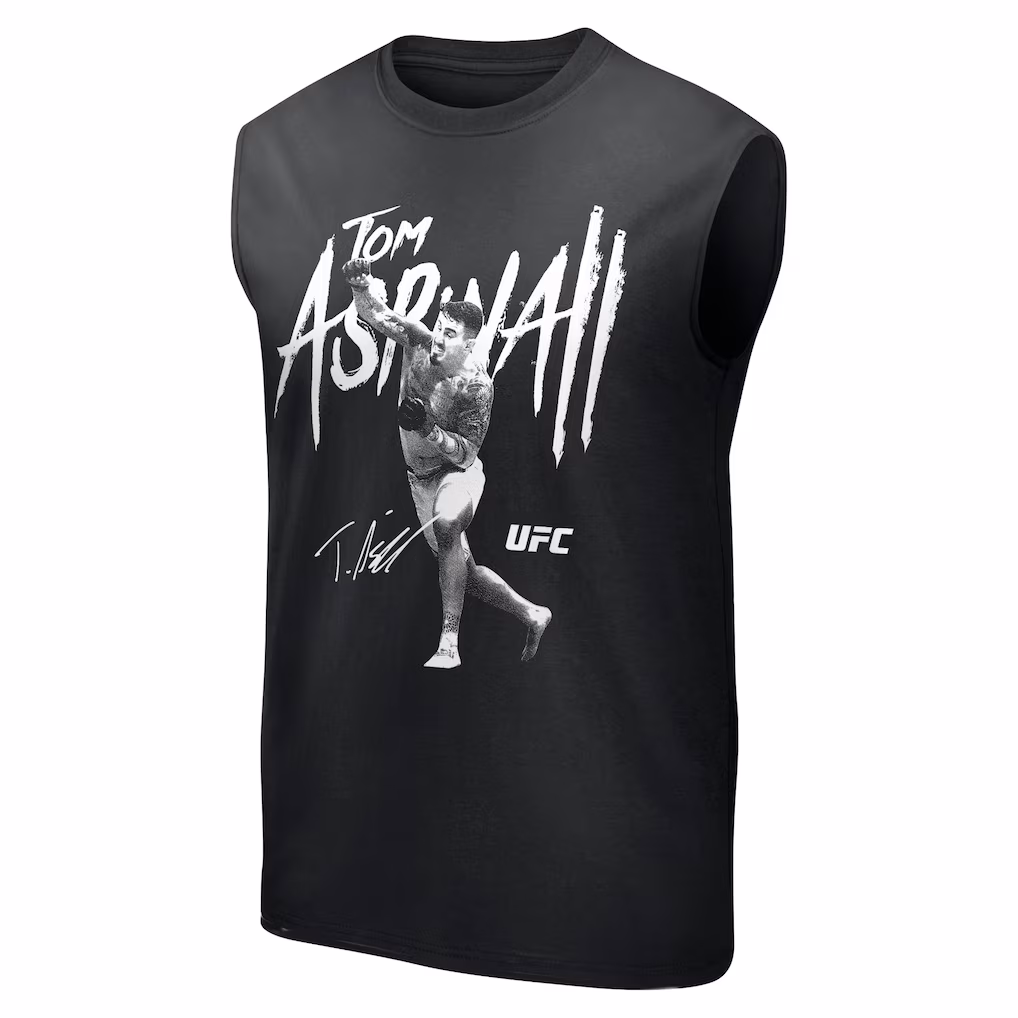 UFC Tom Aspinall Mono Tank - Black - Mens