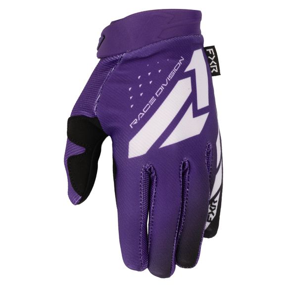 FXR Reflex Kids cross Gloves - Purple / WhiteRef: FXR1615
