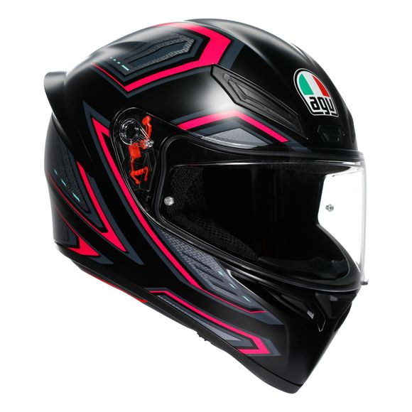 Casque intégral AGV K1 S - SLING - Noir / RoseRef : AG1059