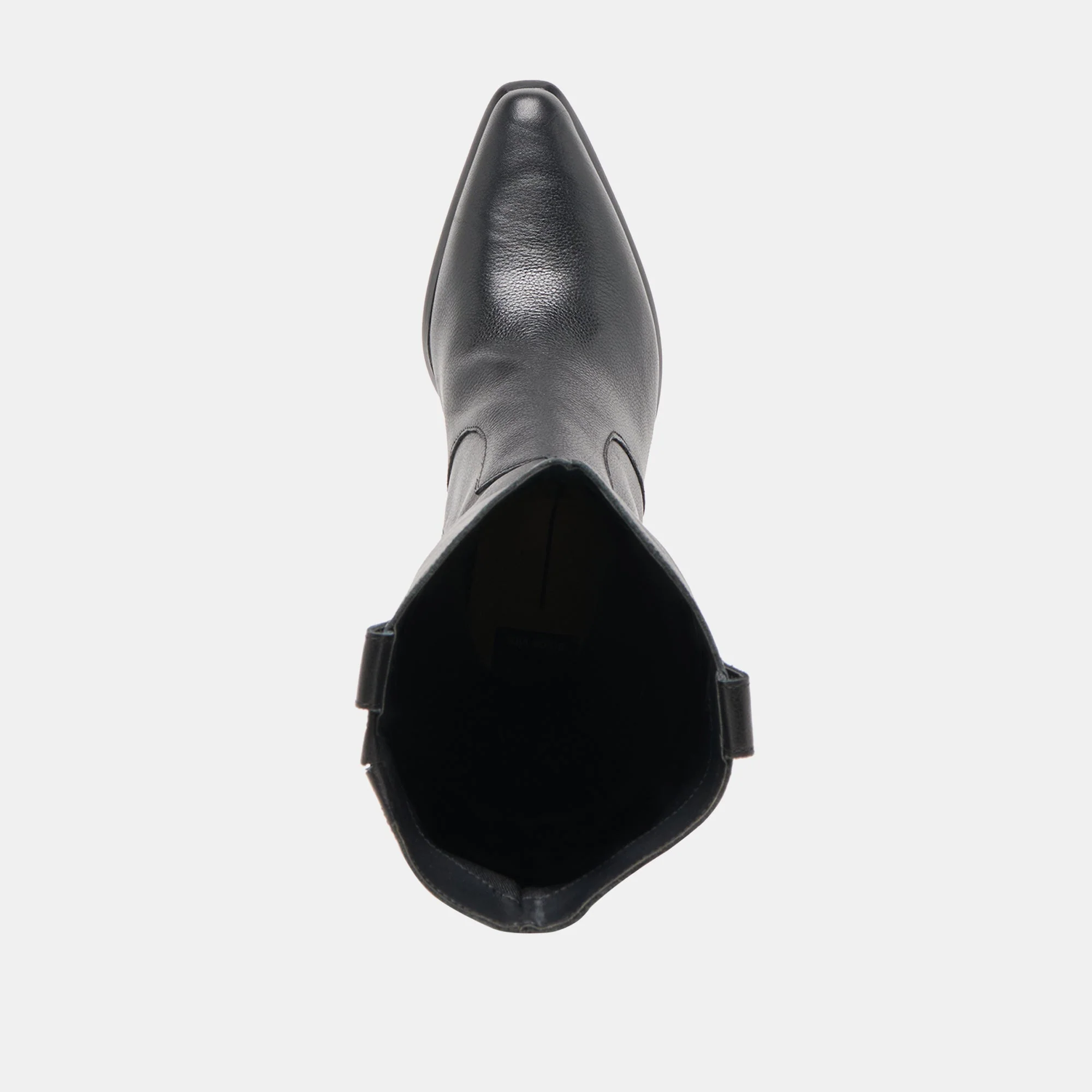VERN WIDE CALF BOOTS BLACK LEATHER