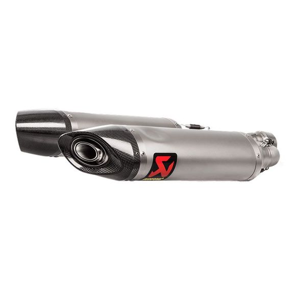 Silencieux Akrapovic Titane embout carboneAPRILIA 900 SHIVER 900 - 2017 - 2021Ref : S-A9SO1-HDT/1 / 18113512