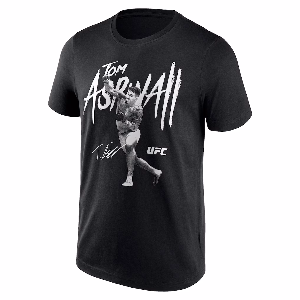 UFC Tom Aspinall Mono T-Shirt - Black - Mens