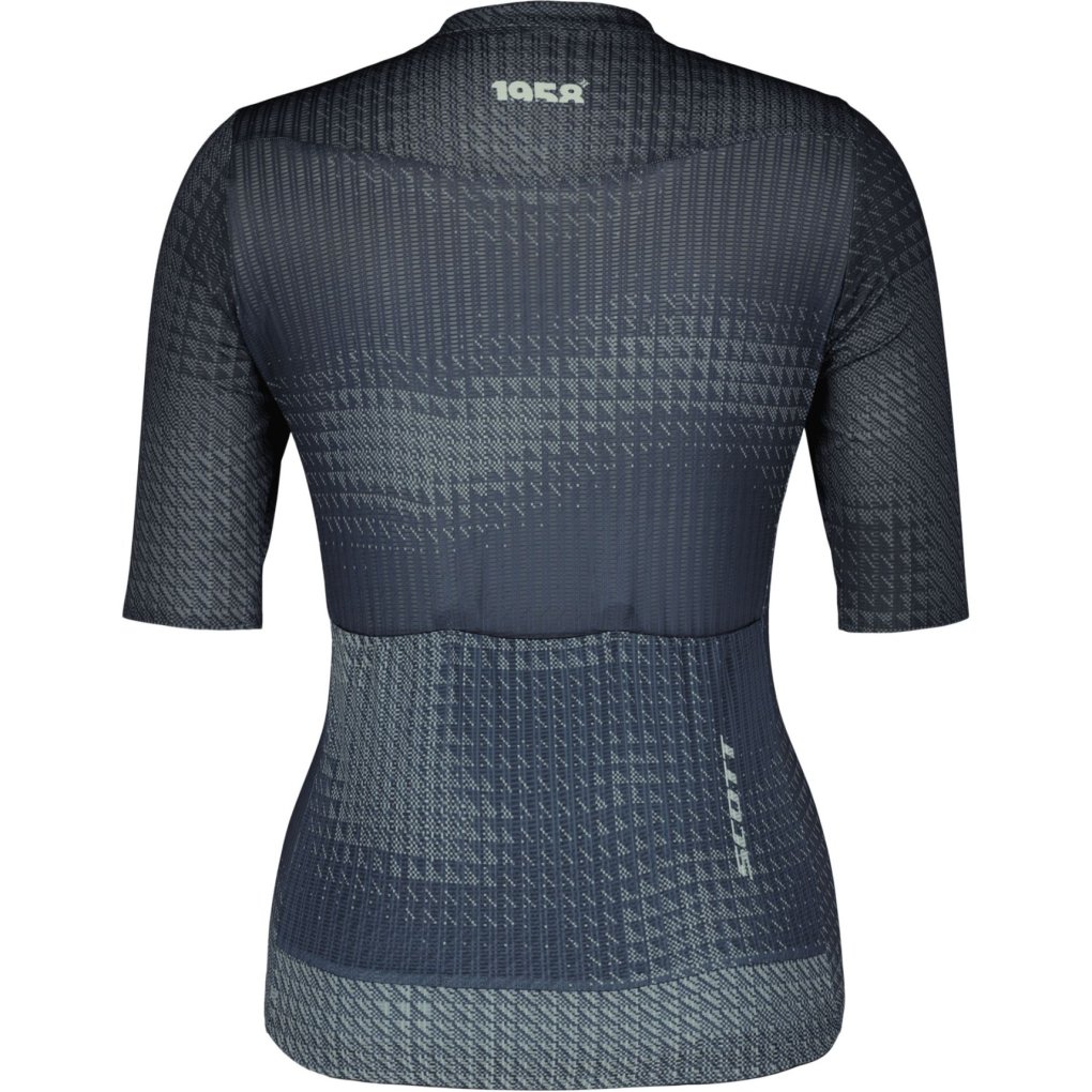 SCOTT Ultd. SL Short Sleeve Jersey Women - dark blue/fresh green
