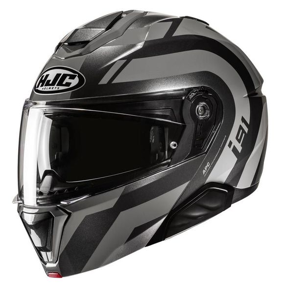 HJC i91 Modular Helmet - ARVEN - Black / GreyRef : HJ1309