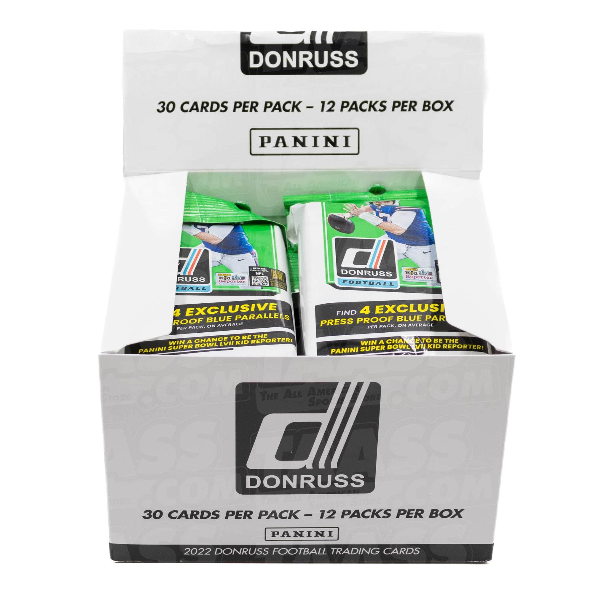 2022 Panini Donruss NFL Football Jumbo Value Fat-Pack Box