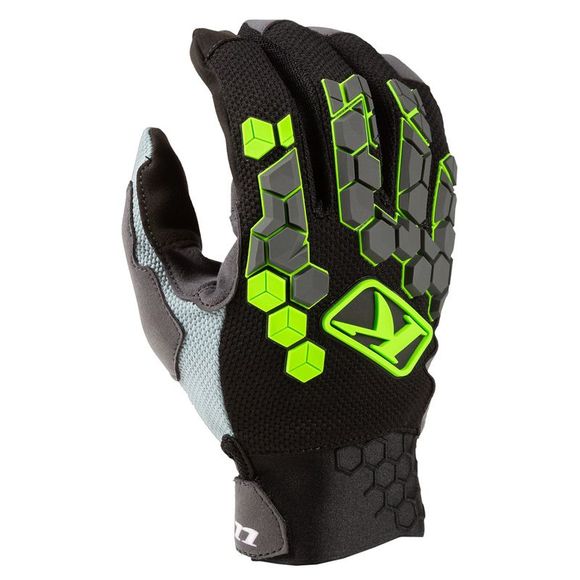 KLIM DAKAR 2023 cross gloves - Black / YellowRef: KLI0242