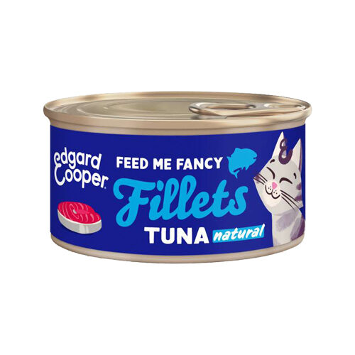 Edgard & Cooper - Wild Caught Pacific Tuna Fillets - 24 x 70 g