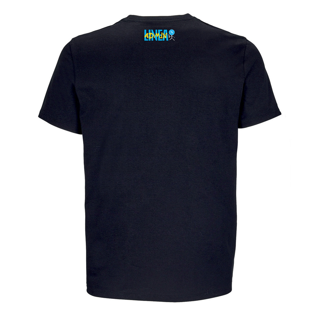 SSC Napoli Linea Admin Absolute Cinema Black T-Shirt