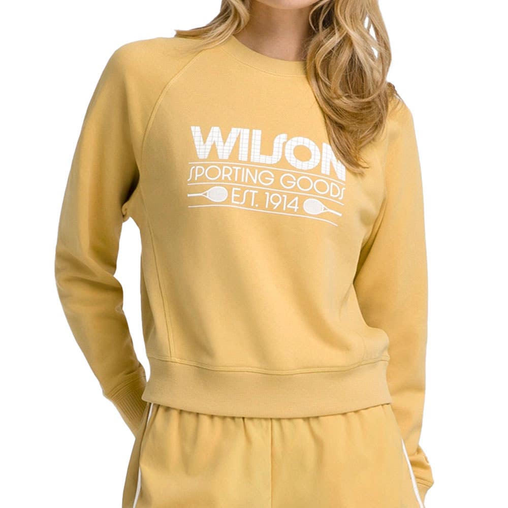 WILSON SIDELINE CREW WOMENS SWEATSHIRT