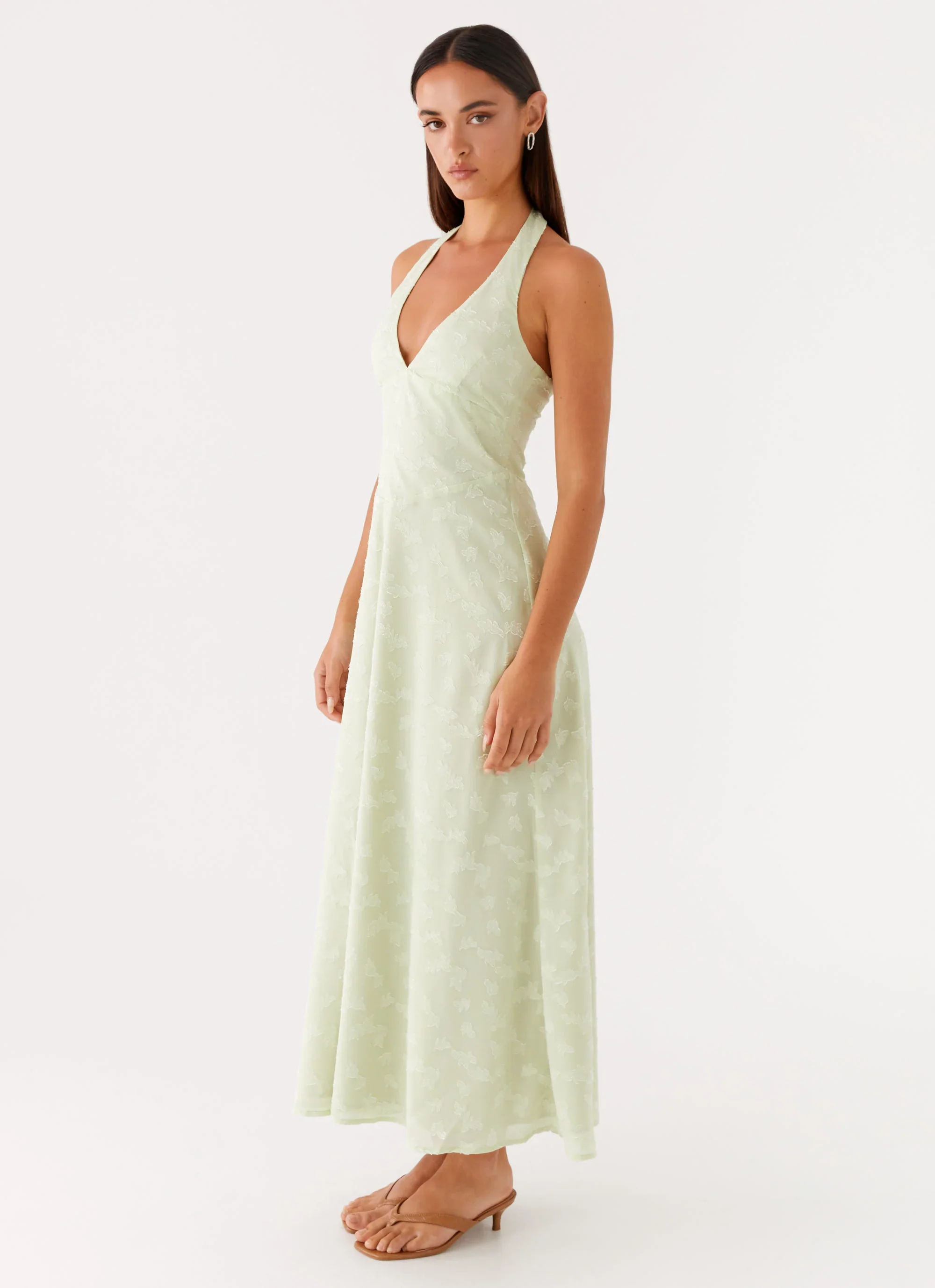 Francesca Midi Dress - Sage