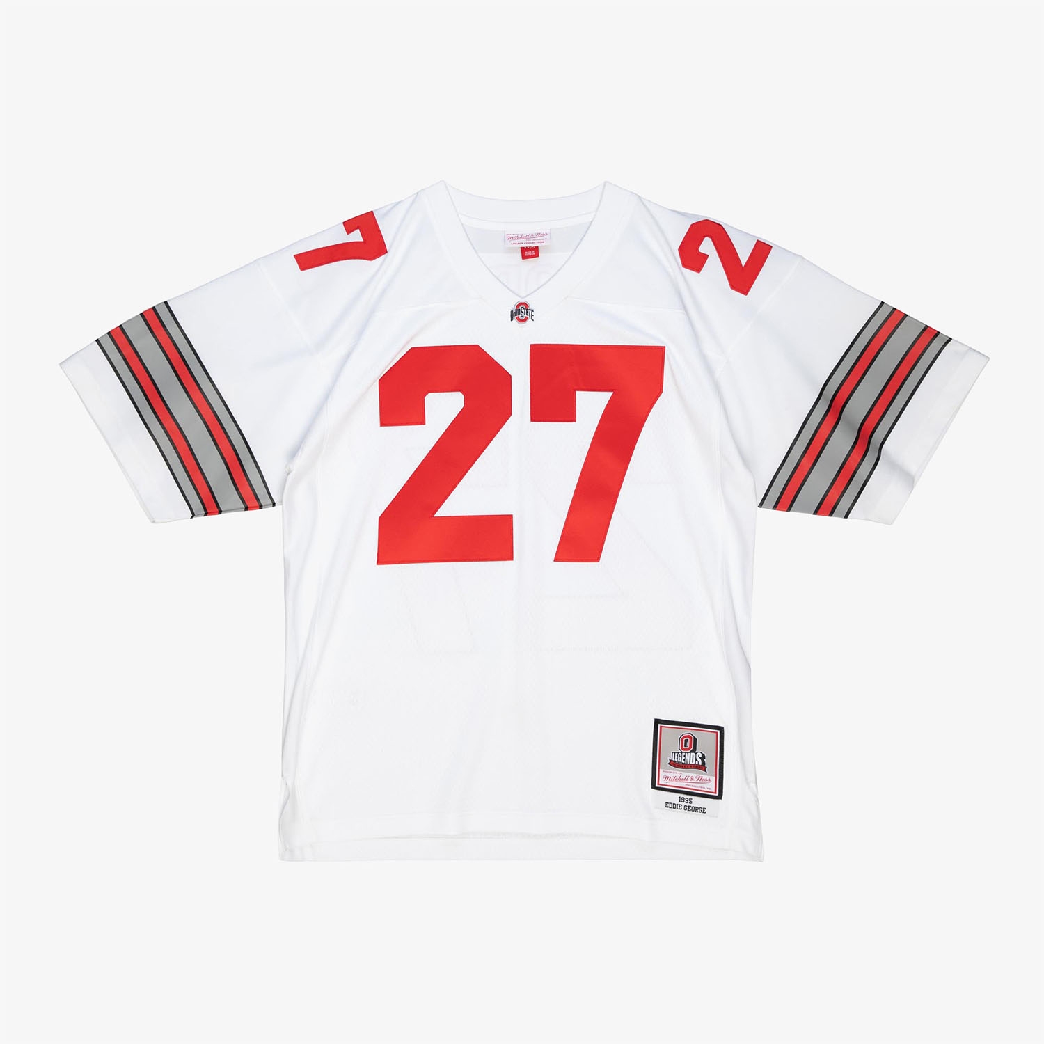 Eddie George #27 Ohio State Buckeyes 1995 Legacy NCAA Jersey White