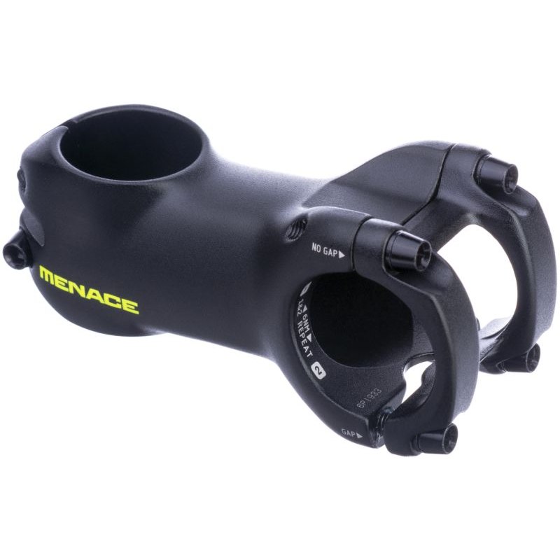 Sixpack Menace Ø 31,8mm Stem - black / neon yellow