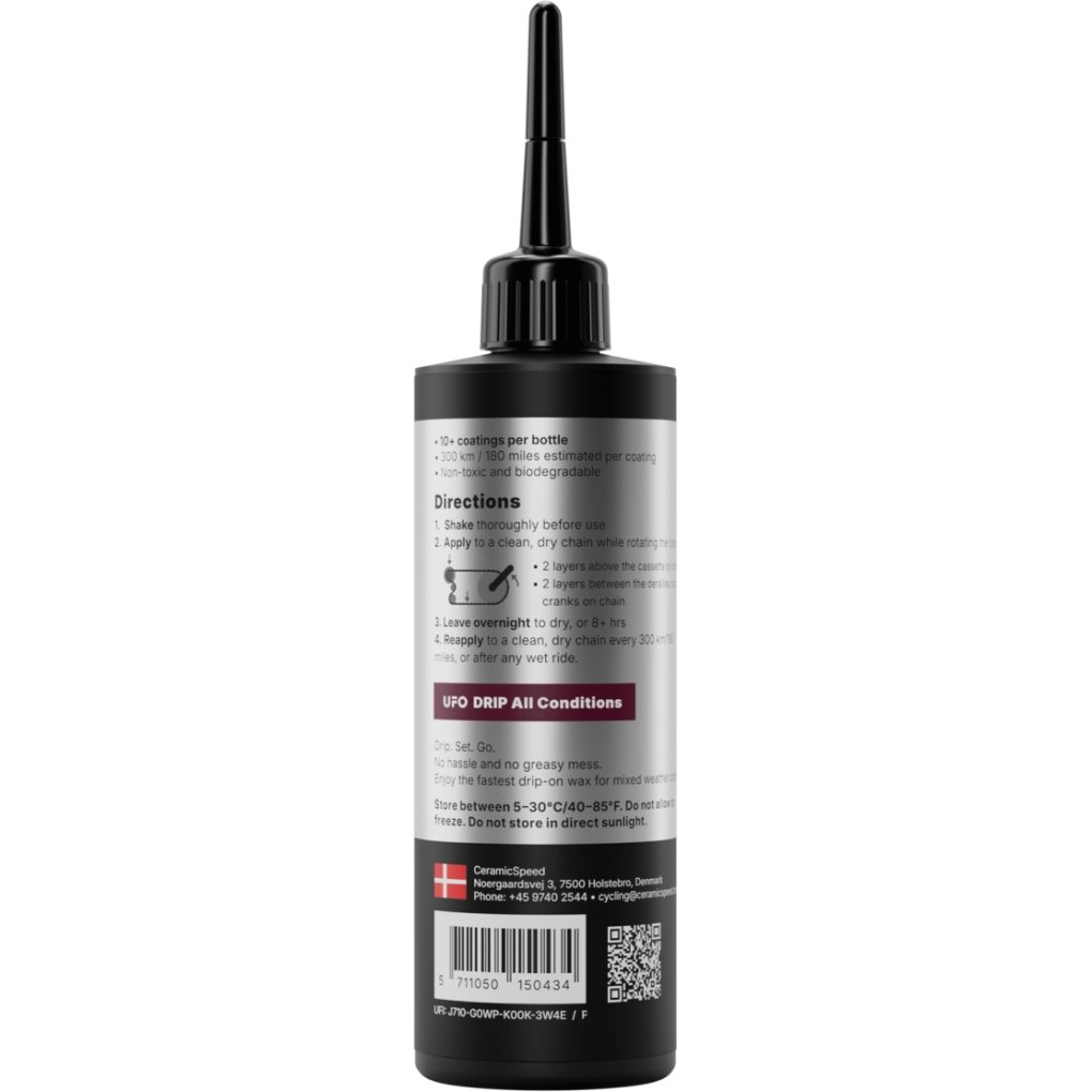 CeramicSpeed UFO Drip All Conditions Chain Wax - 100ml