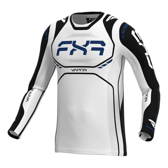 FXR VAPOR AIR 2026 cross jersey - White / BlackRef: FXR1818
