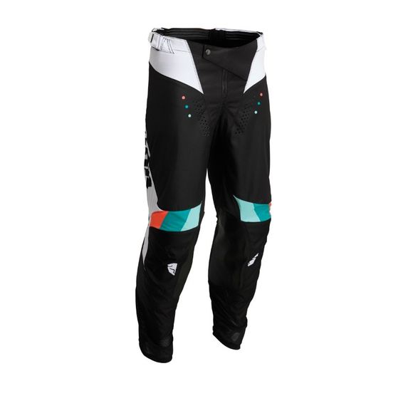Thor PULSE REACT WHITE BLACK 2022 cross pants - White / BlackRef: TO2805