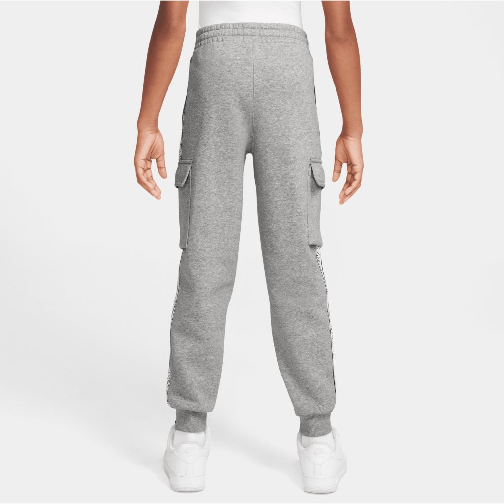 Nike Sportswear Club+ Fleece Cargo Pants Kids - dark grey heather/base grey/white/white HQ9323-063