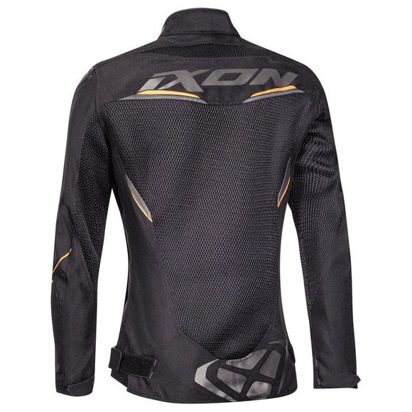 Ixon Draco Lady Motorcycle Jacket - Gray / YellowRef: IX1432