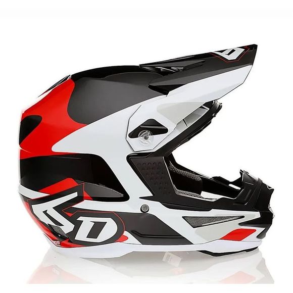 Cross 6D Helmets atr -1 apex 2024 - black / redRef: DH0018