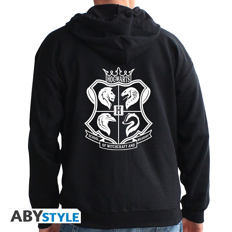 HARRY POTTER Zip-up Hoodie Hogwarts