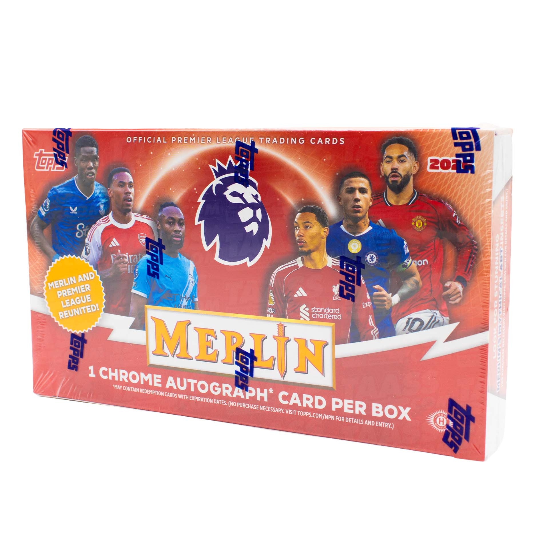 2025/26 Topps Merlin Premier League Soccer EPL Hobby Box
