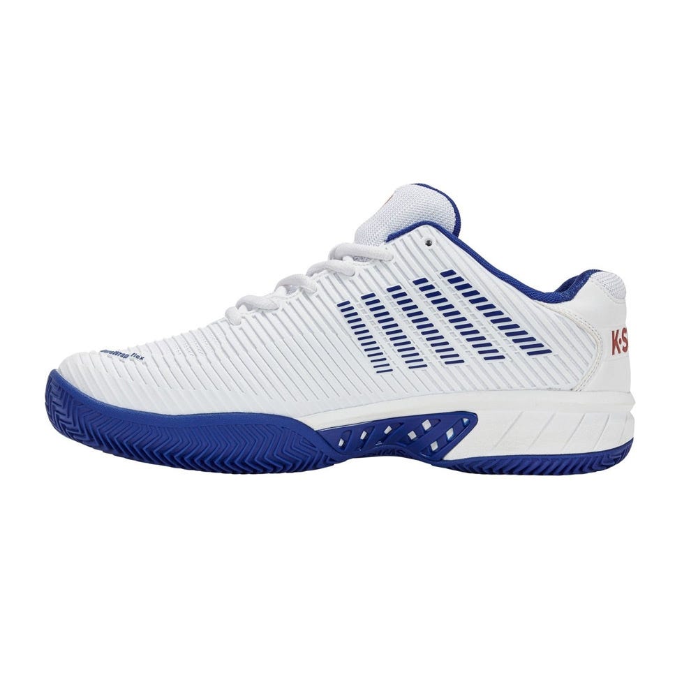 WHITE AND BLUE K-SWISS HYPERCOURT EXPRESS 2 HB 06614197 WH/CLSCBL