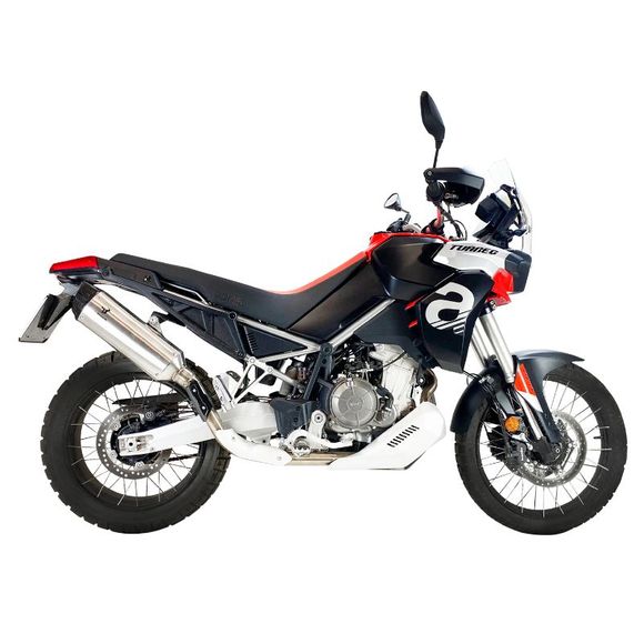 Ixrace Desert Tuareg 660 Silencer - GrayAPRILIA 660 TUAREG 660 - 2022 - 2023Ref: Zs0250 / Bc3076Sc