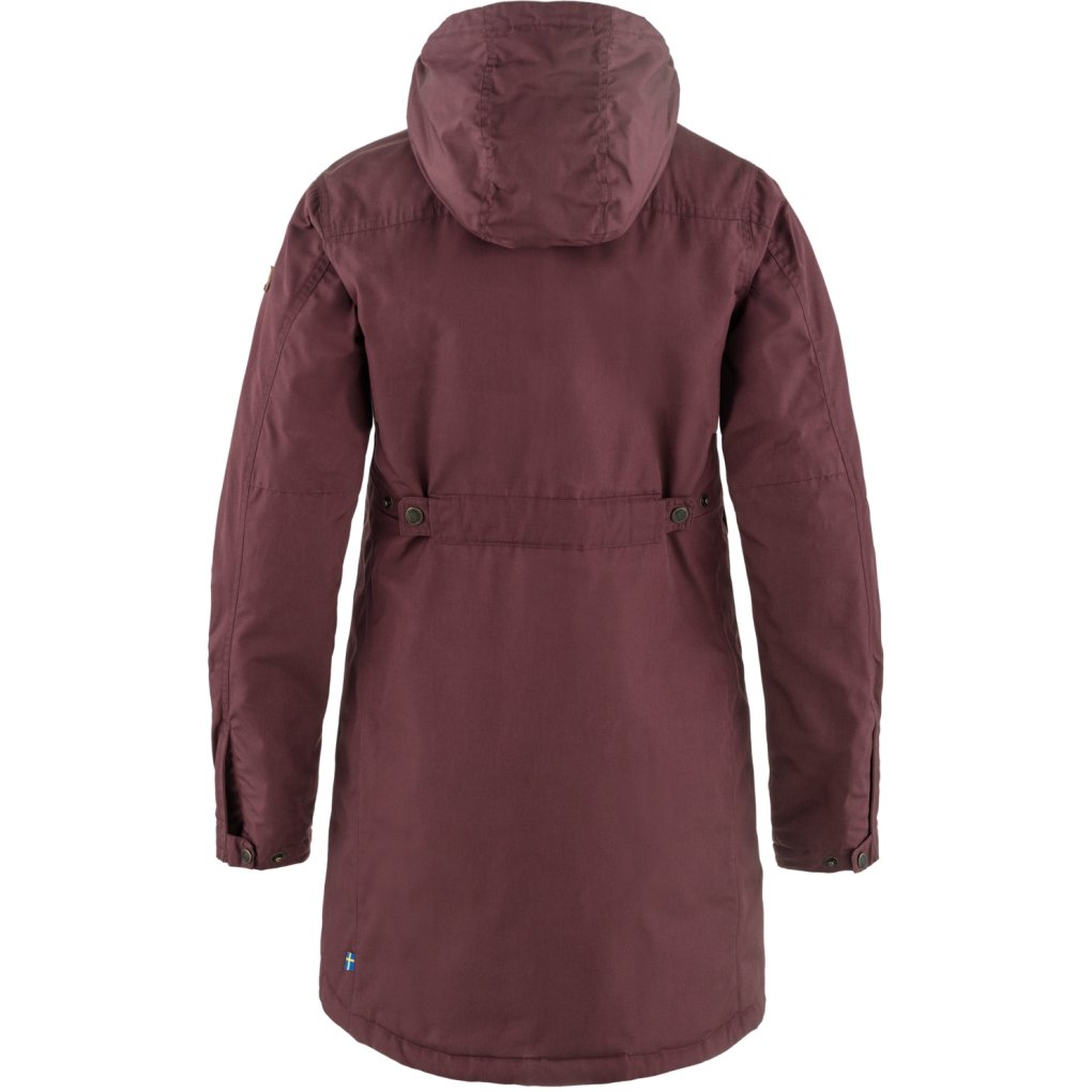 Fjällräven Kiruna Padded Parka Women - port