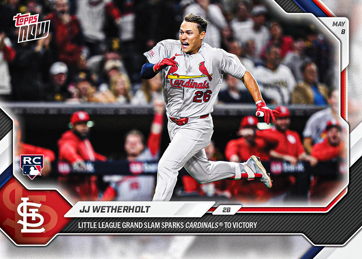 JJ Wetherholt - 2026 MLB Topps NOW® - Card 181 - PR: 2532