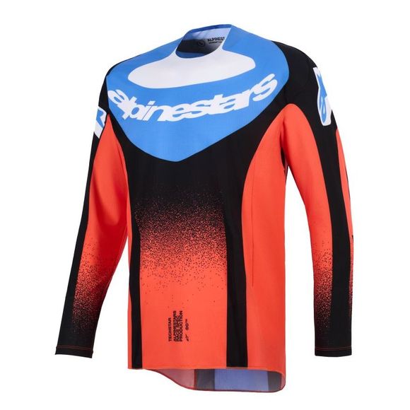 Maillot cross Alpinestars TECHSTAR - KNIF 2025 - Orange / NoirRef : AP4031