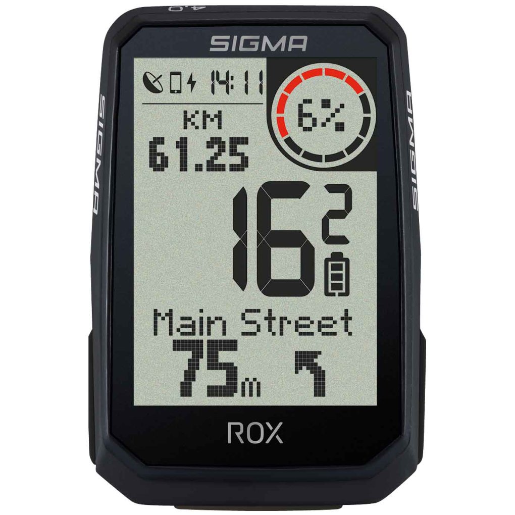 SIGMA ROX 4.0 Endurance GPS Cycle Computer - black