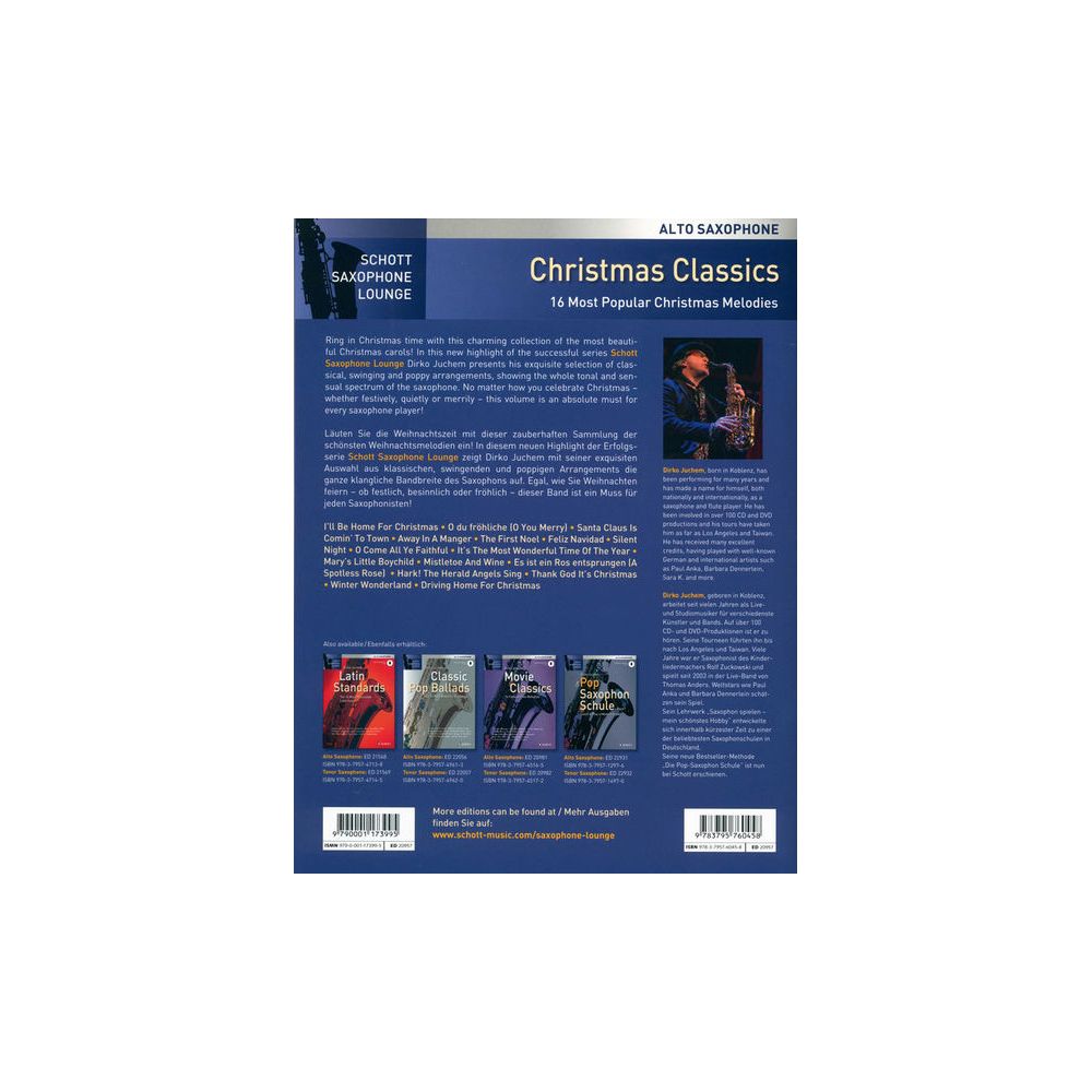 Schott Christmas Classics A