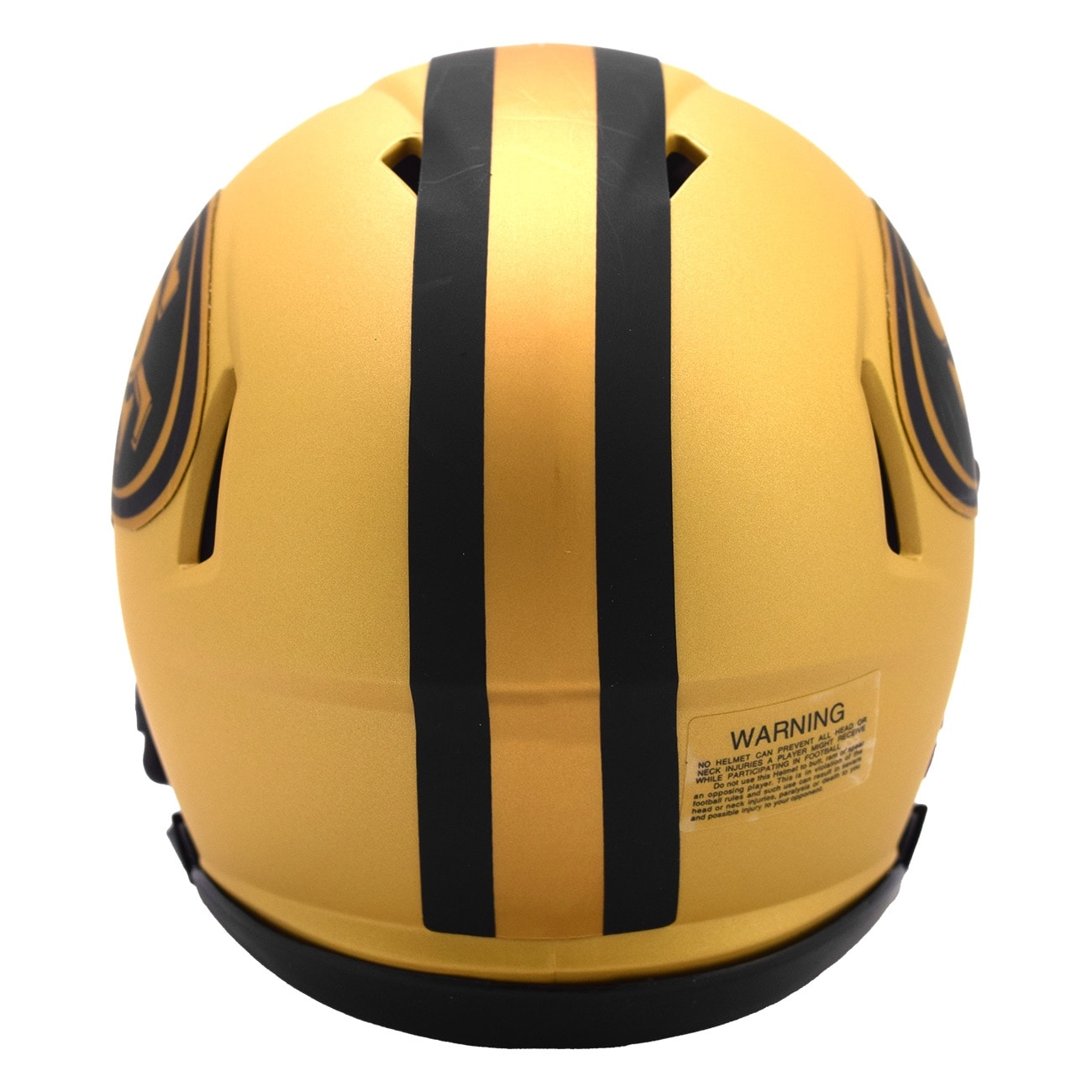San Francisco 49ers Rave Alternate NFL Speed Mini Helmet Gold