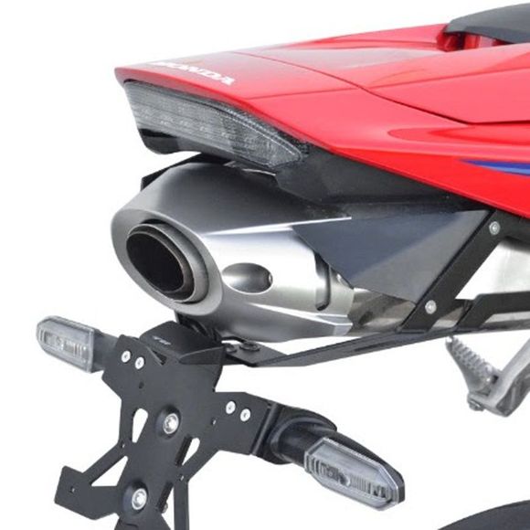 Top block black license plate holder - blackHONDA 600 CBR 600 RR - 2024 - 2025Ref: TB0512 / SPEH62