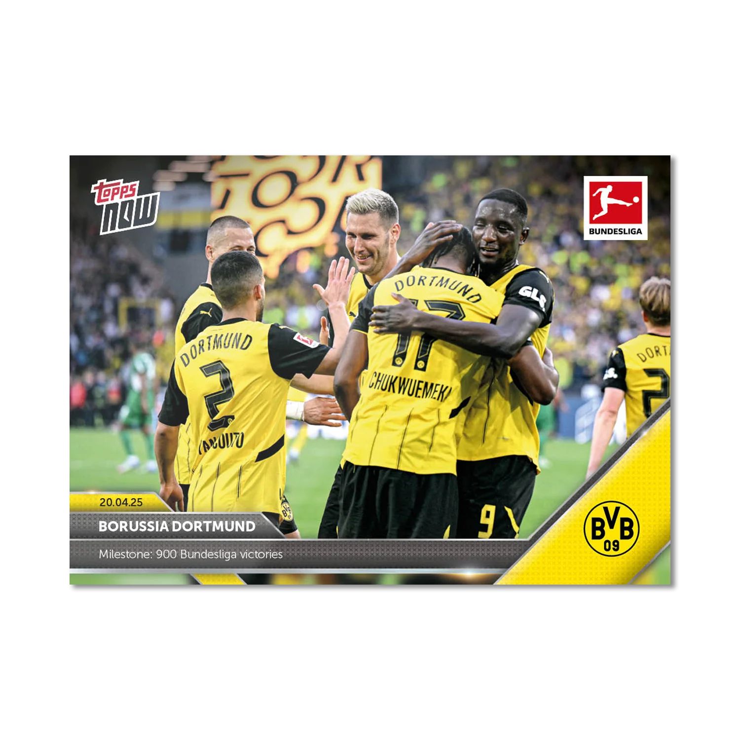 Borussia Dortmund - 2024-25 Bundesliga Topps NOW® Card 170