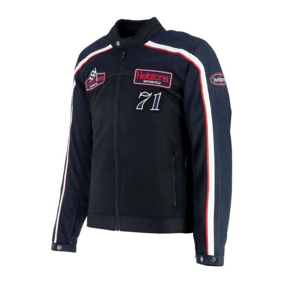 Helstons FORMULA SPORT AIR Motorcycle Jacket - Blue / BlackRef: HS1134