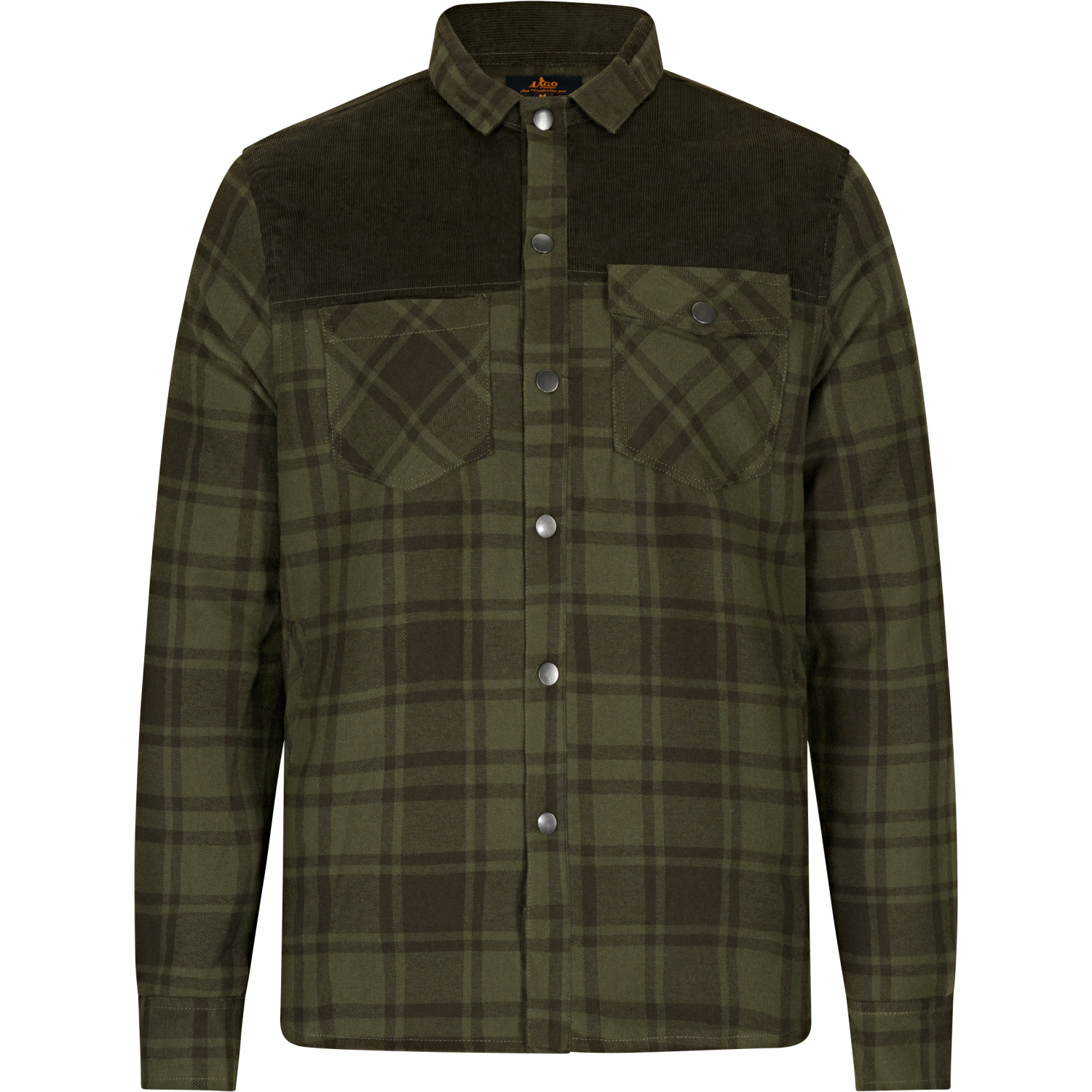 il Lago Prestige Lumberjack Shirt Hamra Men (Olive)