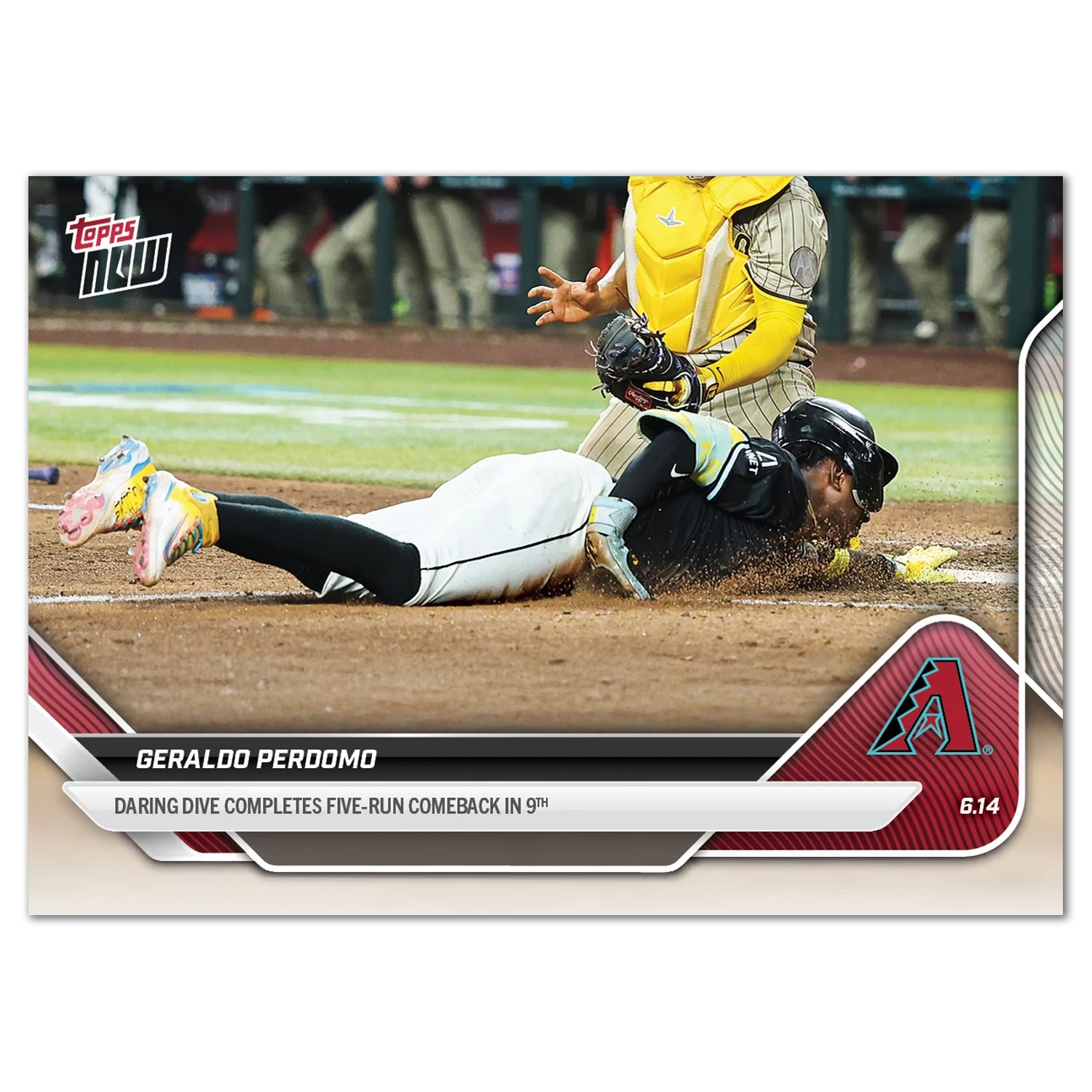 Geraldo Perdomo - 2025 MLB Topps NOW® - Card 297