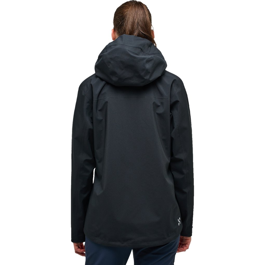 Haglöfs Front Proof Jacket Women - true black 2C5