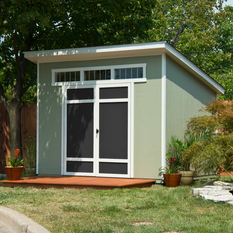 Olympia Do-it Yourself 7.5 ft. W x 10 ft. D Manufactured Wood Storage Shed