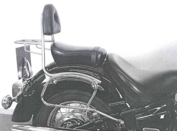 Hepco & Becker sissy bar - chromeRef: Hbe05401A / 600430 00 02