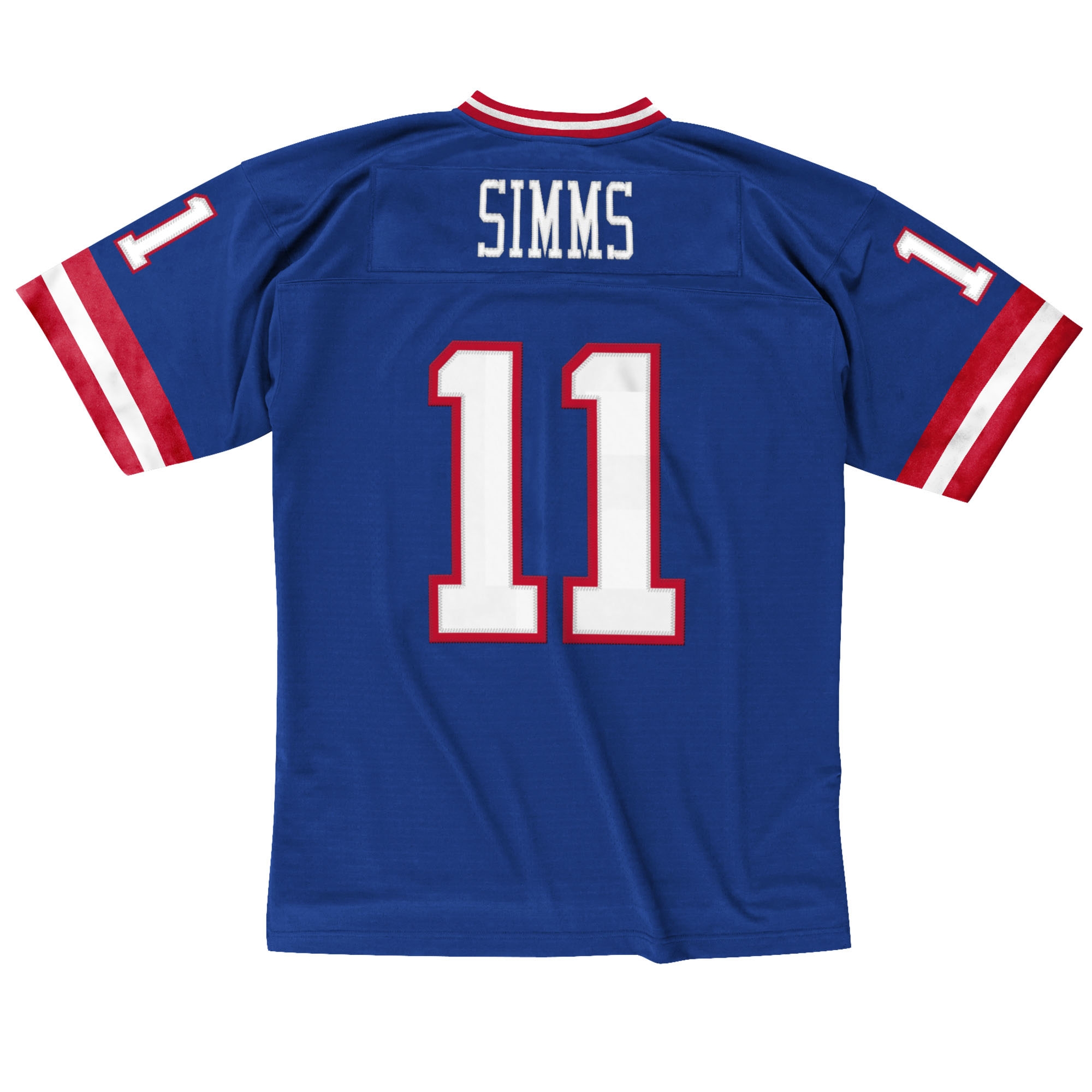 Phil Simms #11 New York Giants Mitchell & Ness Throwback NFL Jersey Blue