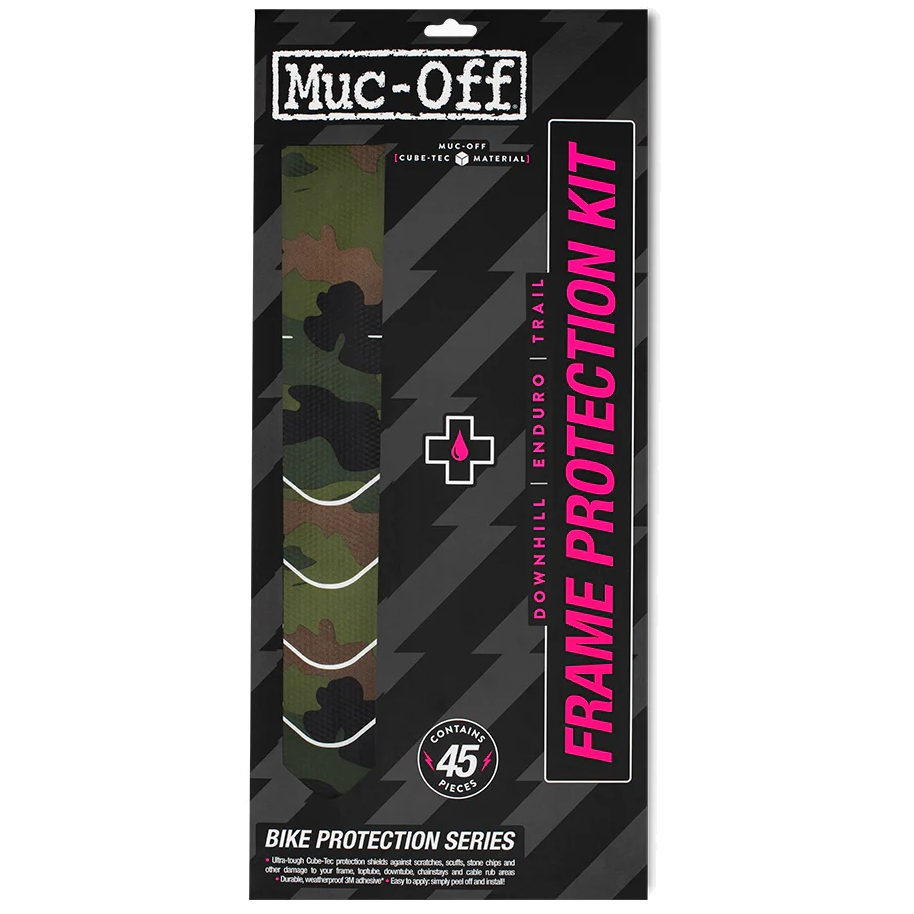 Muc-Off Frame Protection Kit E-MTB - camo black/green