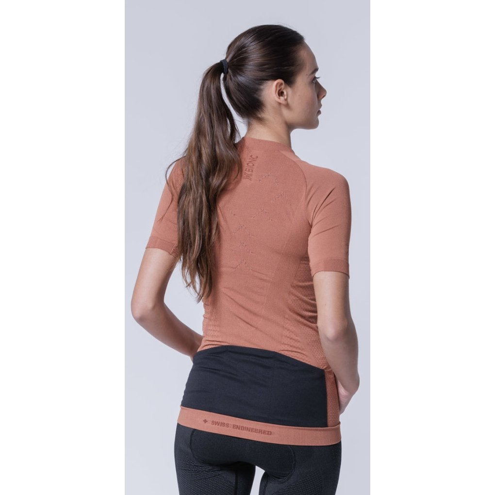 X-Bionic Xceed Ride Shortsleeve Jersey Women - dusty rose/dark dusty rose