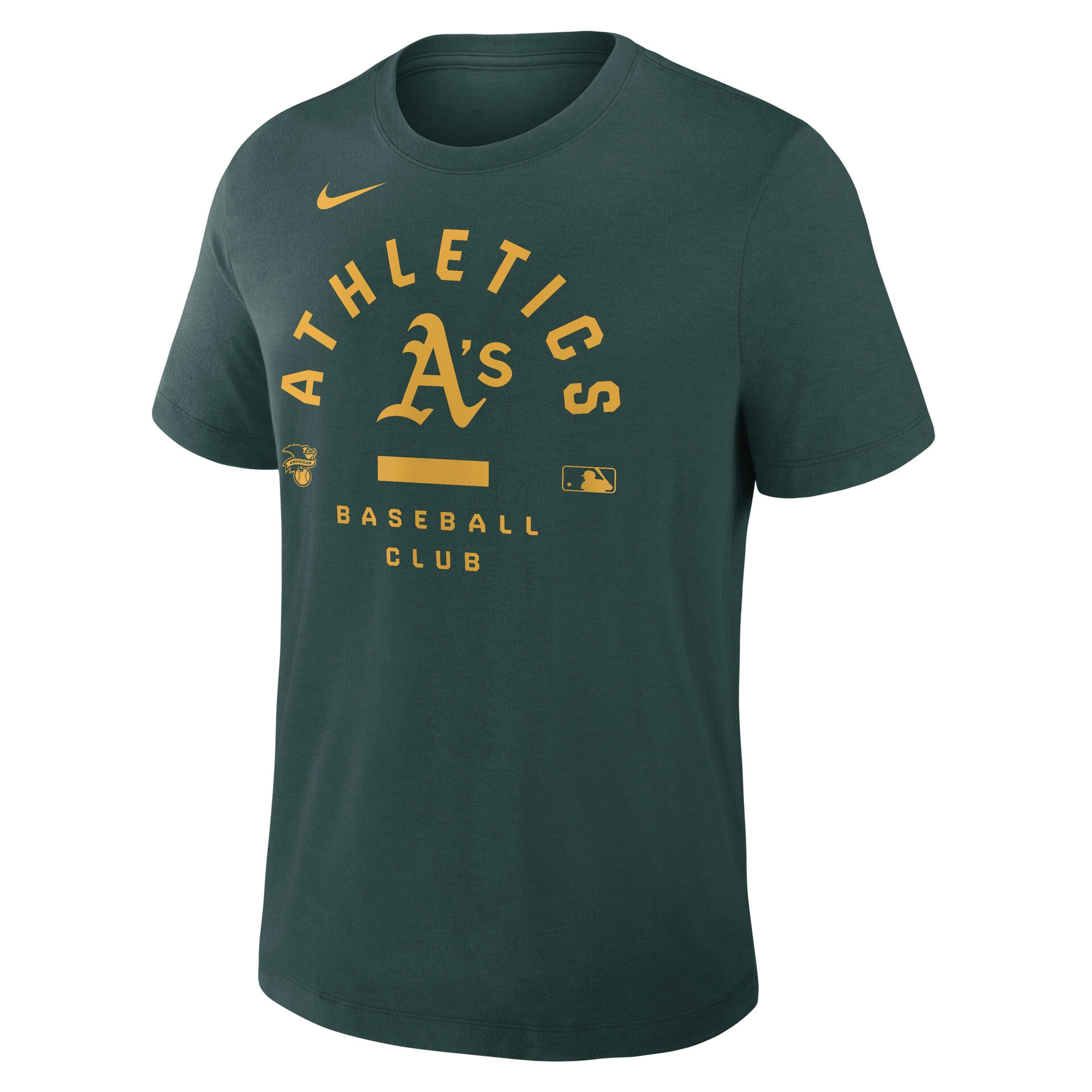 Athletics Early Work 2026 MLB Authentic Tri-Blend T-Shirt Brown