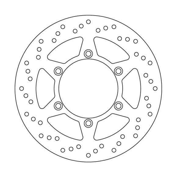 Disque de frein Rond Brembo fixeRef : 68B407D5