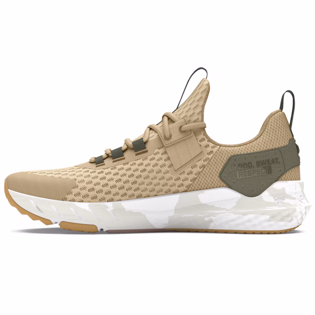 Men's Under Armour  Tan UFC Project Rock BSR 4 Training Shoes