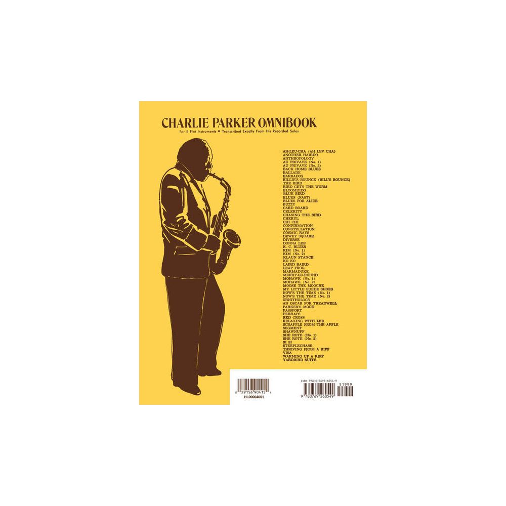 Atlantic Music Charlie Parker Omnibook Eb – Thomann Ireland