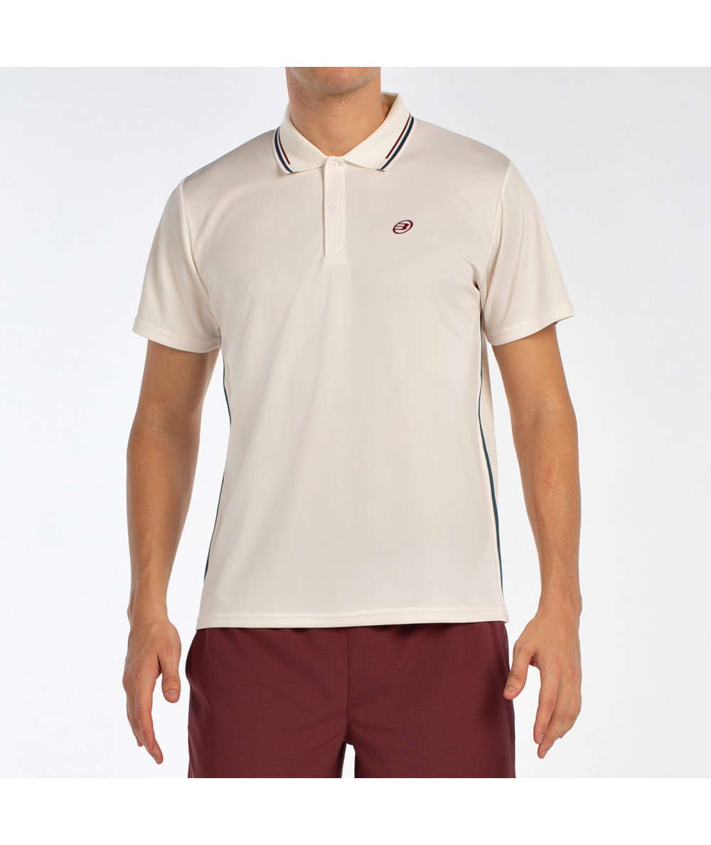 POLO T-SHIRT BULLPADEL ARBO ECRU