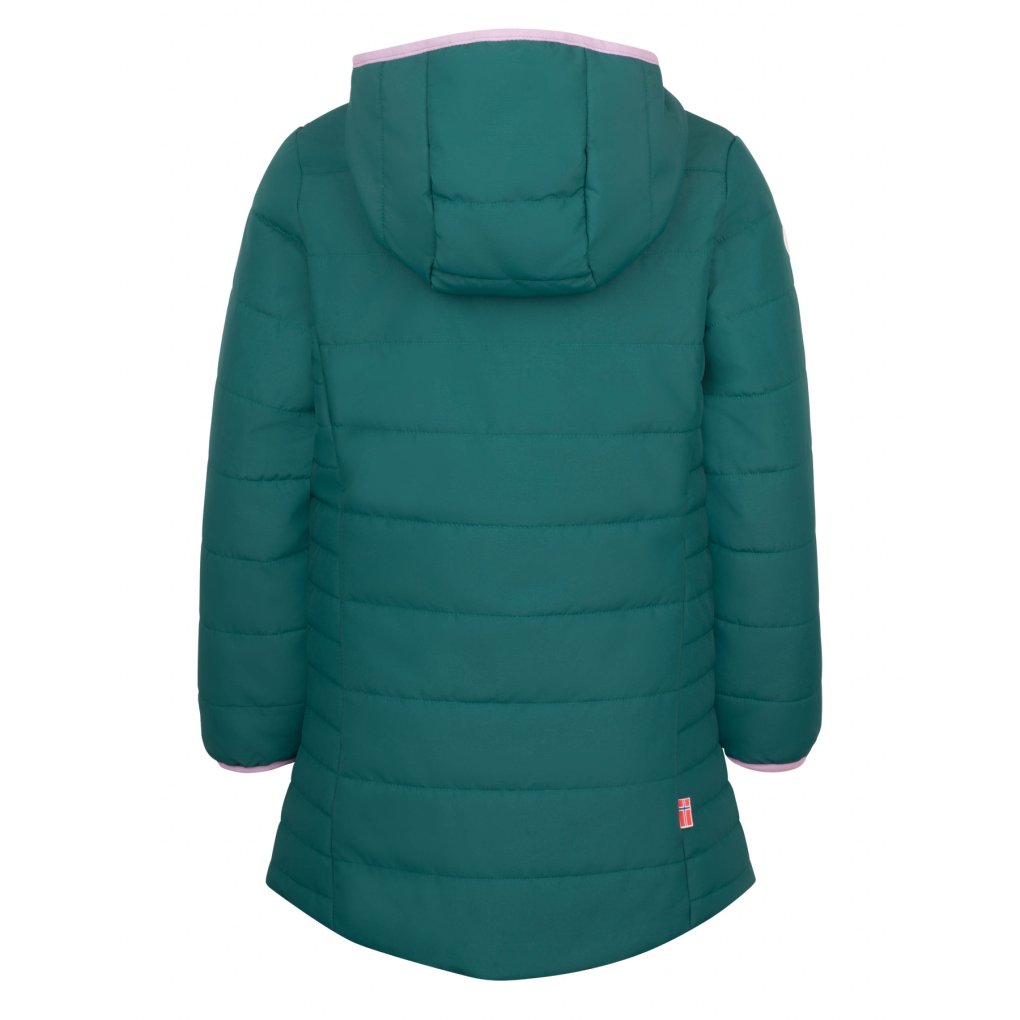 Trollkids Stavanger Coat Girls - Midnight Petrol/Light Violet